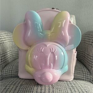 Loungefly Minnie Mouse Pastel Tie-Dye Mini Backpack